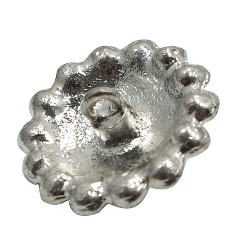 Crystal rhinestone button pearl in wholesale