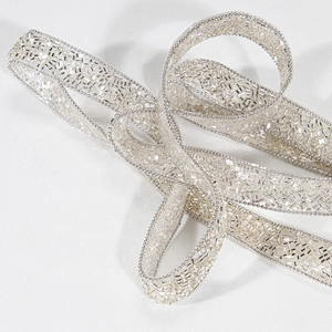 Kavatar Custom Decorative Accessories Chain Edging Pony Hot Fix Beads Trim
