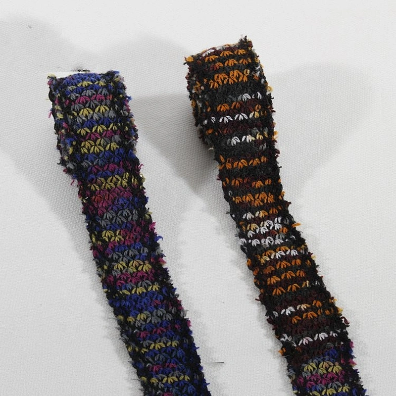 Fashionable ethnic embroidery ribbon lace trim for garment