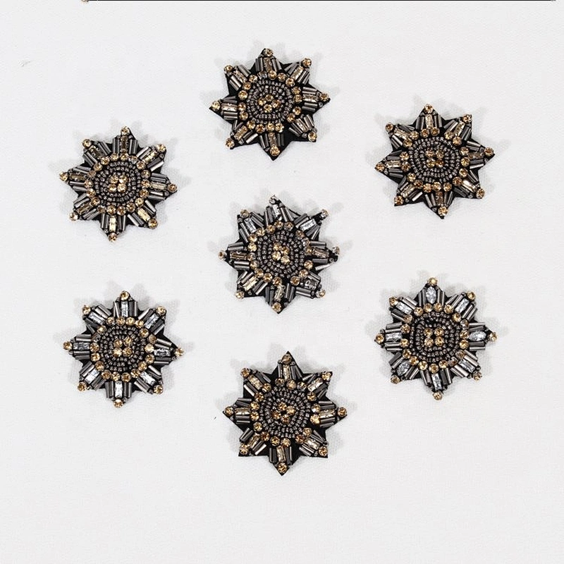 Bling bling rhinestone stone applique patch for clothes