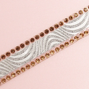 kavatar  hotfix rhinestones trimming  to bead and Glass  Banding trimming  for shoes  for Clothing  for hat transfers