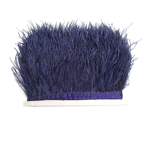 KAVATAR High quality ostrich feather decoration dress dress shoe hat ribbon feather decoration party trim craft