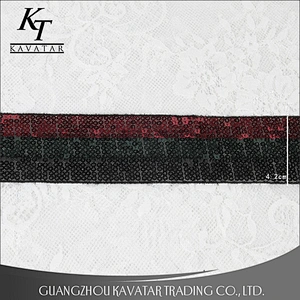 Hot sell Three Colors Mixture Sequin Trim Ribbon For Garment
