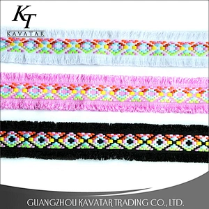 Wholesale Customized Ethnic Style Color Embroidery Ribbon