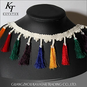Wholesale mixing color tassel,curtain tassel