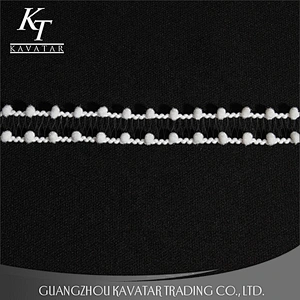Kavatar 2019 New Style Design Mini pompom Lace Decoration For Garment