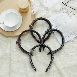 Europe and America restoring ancient ways hair hoop fashion Designer headband women hair headband girl rhinestone hairbands
