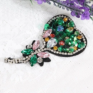 Sequins Rhinestone Patches For Clothing