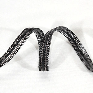 Grey Copper Beads Hotfix Transfer Tape with Strips