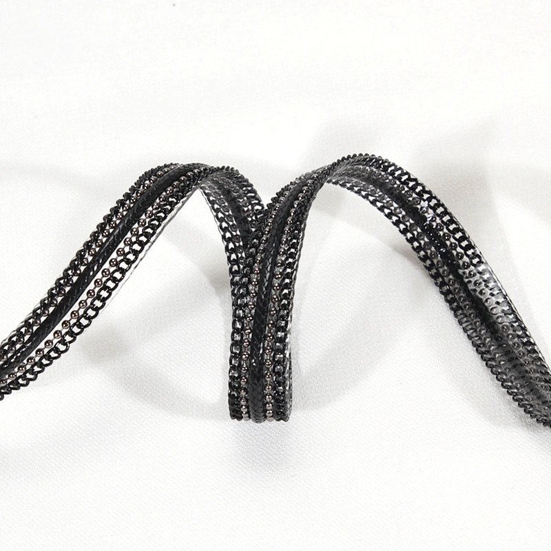 Grey Copper Beads Hotfix Transfer Tape with Strips