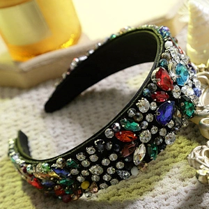 Headbands for women 2020 designer headbands European and American minimalist hair band ,rhinestone headbands