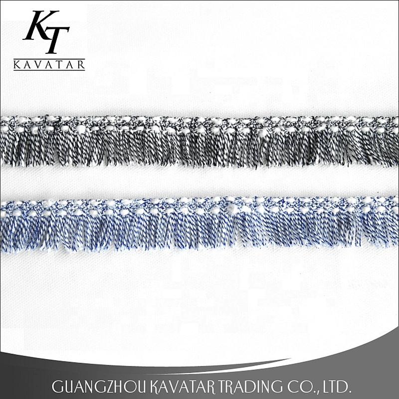 Custom Beautiful Fringe Embroidery Ribbon Tape