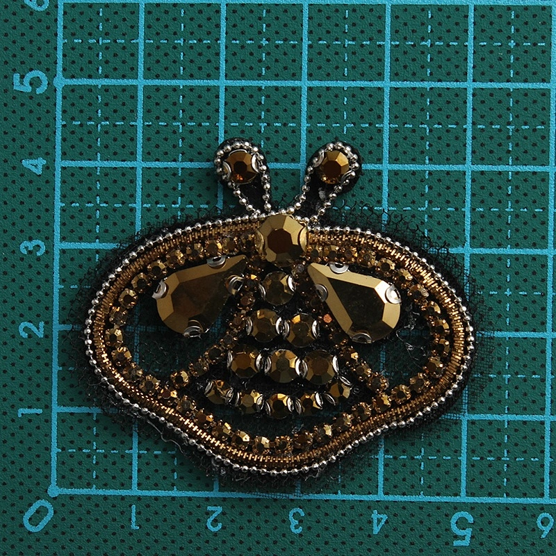 Hotfix Rhinestones,Insect Patches Iron On Fashion Patch Applique DIY Handbag