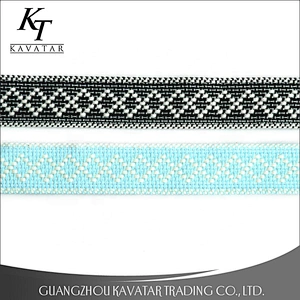 Fashion High Quality Trimming Customized  Embroidery Ribbon
