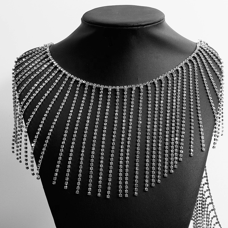 Kavatar Tassel Claw Chain Rhinestone Trim Crystal Strass Cup Chain For Wedding Decoration
