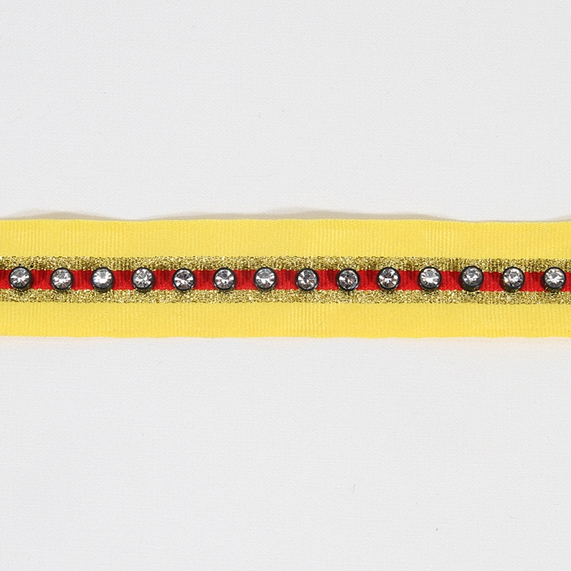 New beads tape trim for decorative garment