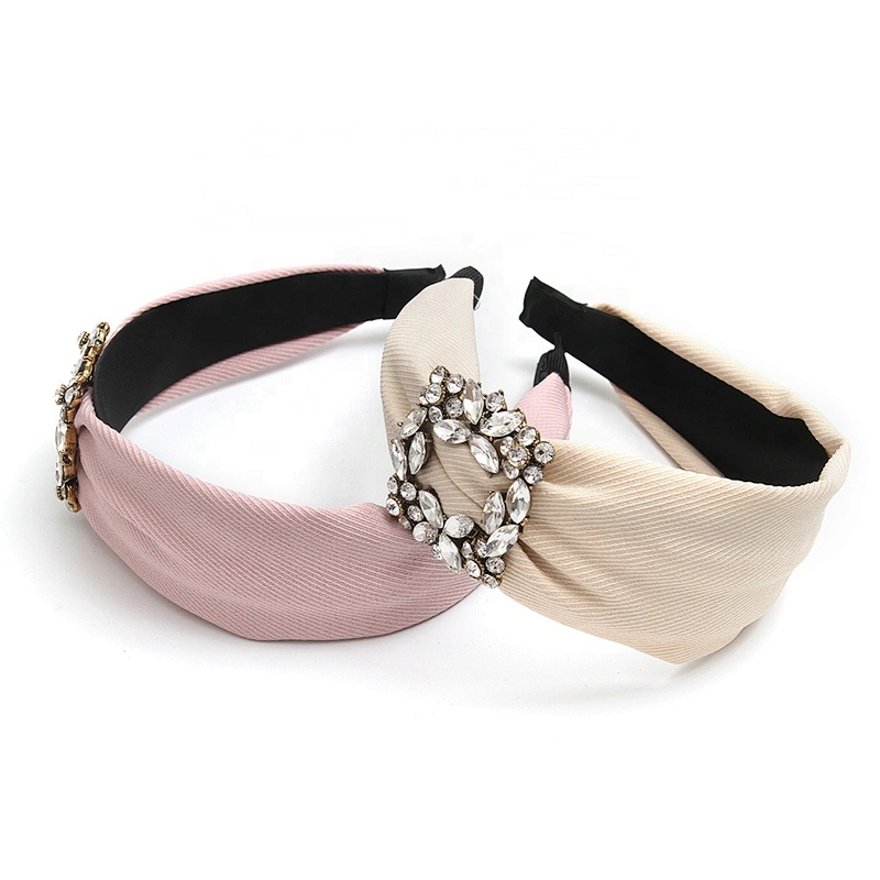 European and Korean beauty simple fashion pearl hairband,headbands for girls hair accessories rhinestone headbands