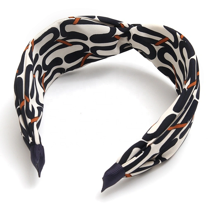 2020 European and American manufacturers direct Korean wide - rimmed retro ladies hair accessories  designer headbands