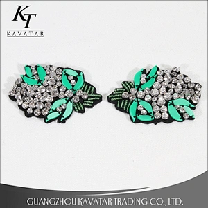 Blink!Crystal patches for garment design embroidery
