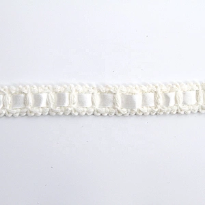 Kavatar Wholesale Custom Black White Cotton Tape Silk Ribbon Dyed Webbing Woven Polyester Ribbons
