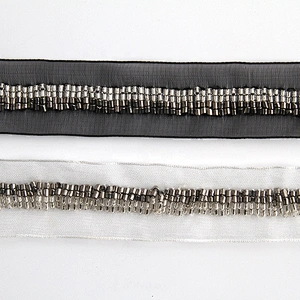 Kavatar beaded trim in trimming  sequin beaded lace trim