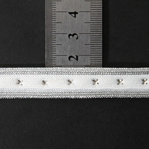 beaded ribbon trim Studs trim ribbon diy handmade costume dress sewing Design Rivets Trims