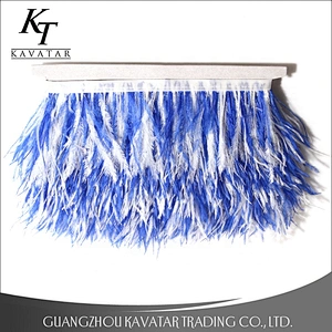 Kavatar Wholesale Feathers Tassel Trim For Women Garment
