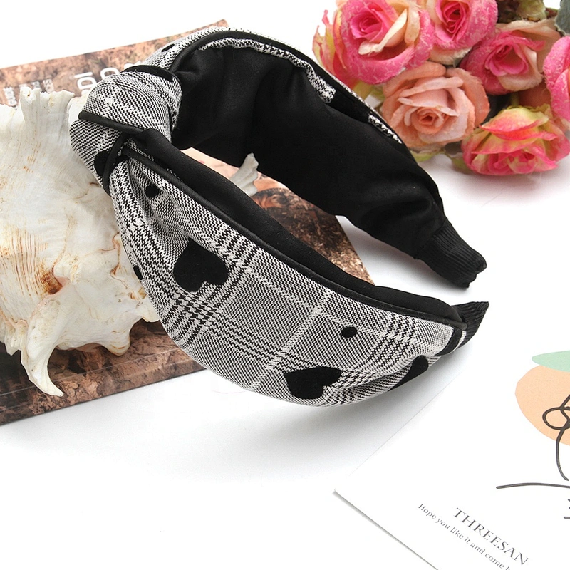 fashion  2020  wholesale rhinestone headbands for girls hair accessories ,designer headbands Custom Winter headband
