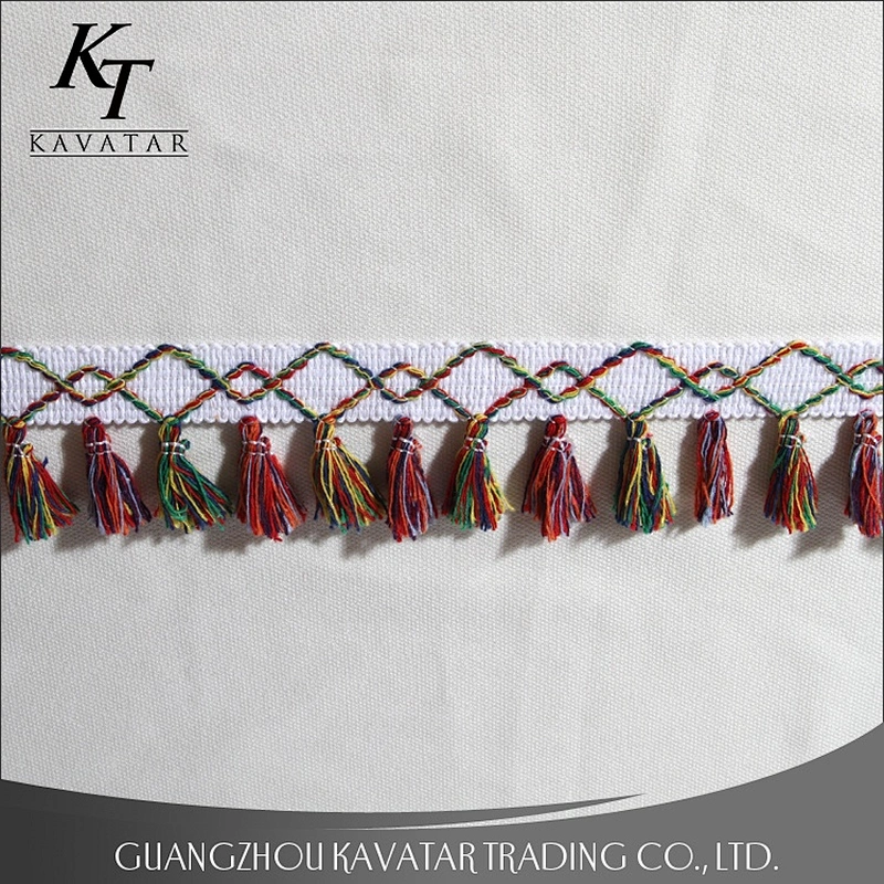 Kavatar Popular High Quality Tassel Fringe Trims For Bags