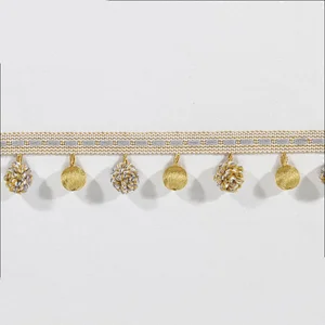 2017 new style pom pom ball tassel trim wholesale