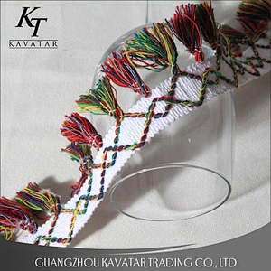 Kavatar Popular High Quality Tassel Fringe Trims For Bags