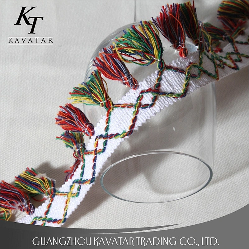 Kavatar Popular High Quality Tassel Fringe Trims For Bags
