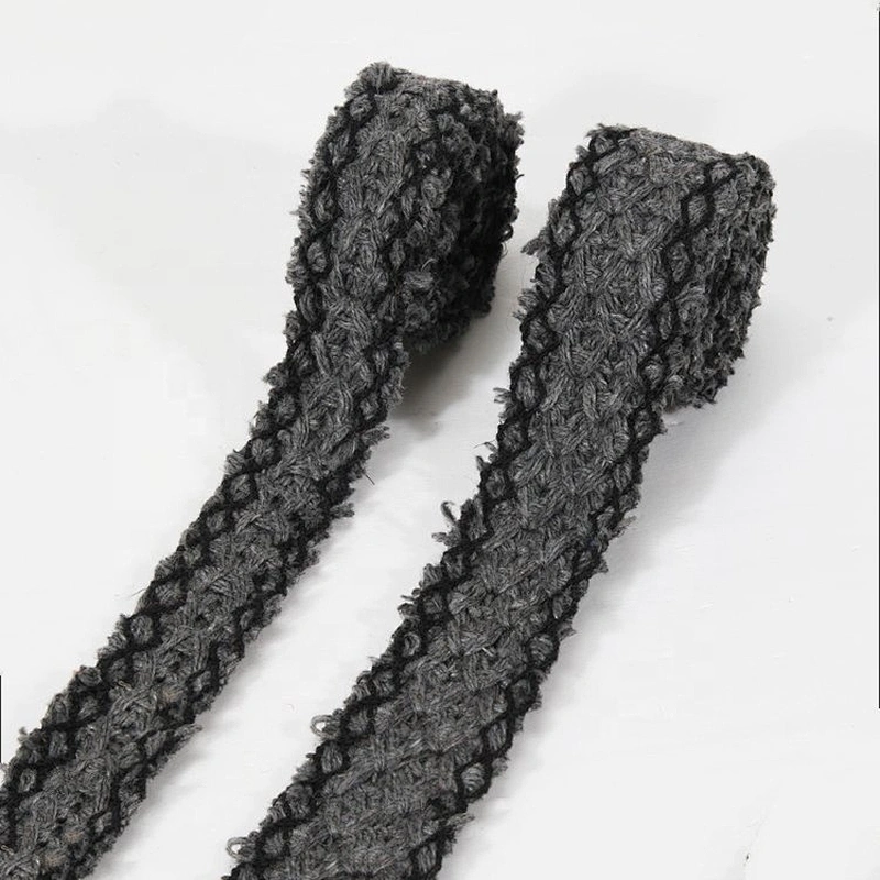 New product Gray Series Ribbons Embroidery Braided Trim Tape
