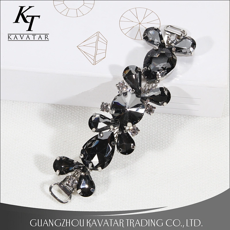 Rhinestone chain trims for shoes transfers