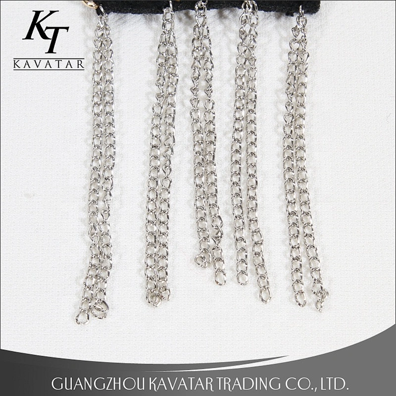 Shoulder Decoration Accessories Trim Patch With Chain For Jean