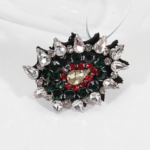 Kavatar custom design rhinestone beaded patches