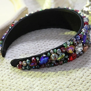 Headbands for women 2020 designer headbands European and American minimalist hair band ,rhinestone headbands