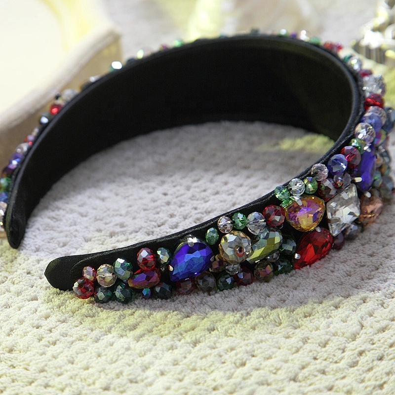 Headbands for women 2020 designer headbands European and American minimalist hair band ,rhinestone headbands