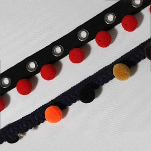 Best Seller New Design pompom Trimming For Dress