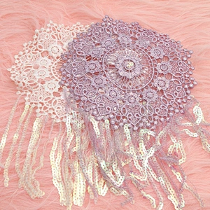 Spot supply of water - soluble embroidered beads clothing accessories bags, shoes, hats, wedding dress department