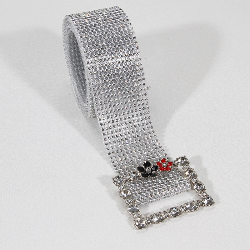Fashion Accessories Buckle Rhinestone Waist Belt for Women rhinestone belt women