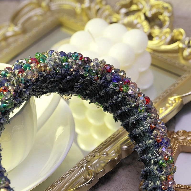 Wholesale headbands  european and American minimalist hair band ,baroque headbands rhinestone headbands