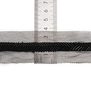 kavatar  wholesale new Handmade Bead lace Embroidered Tulle Trim wedding with Accessories Beads Rhinestones