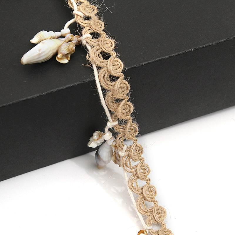 Wholesale tassels lace trim for garment rhinestone Pearl fringe tassel trimming  jute tassel trim