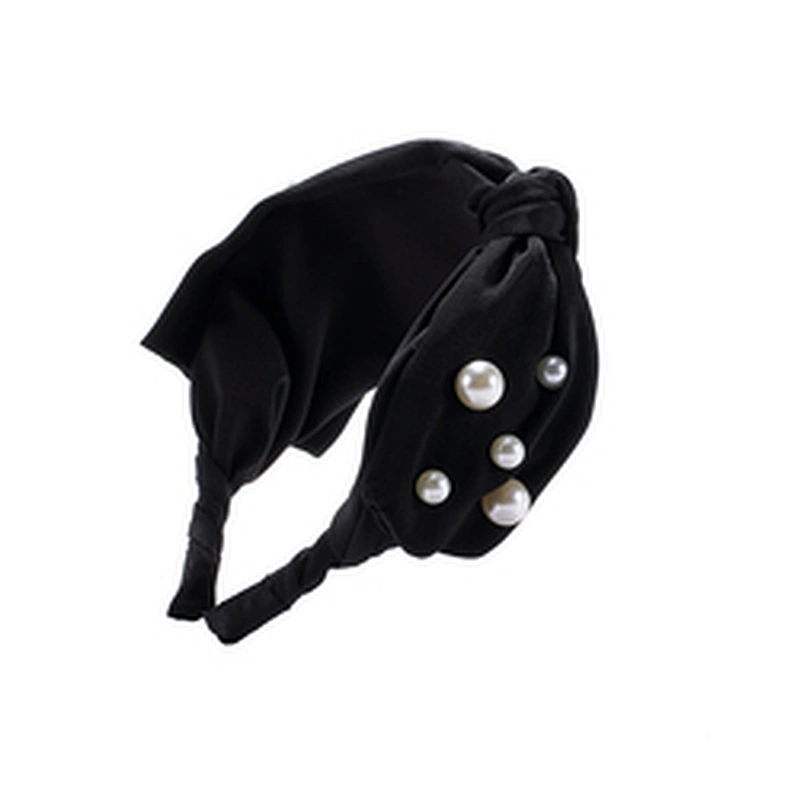 European and Korean beauty simple fashion pearl hairband, web celebrity fashion style headband hair accessories