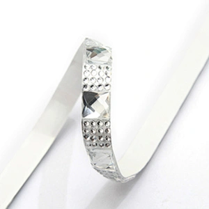 wholesale hot fix tape with rhinestone hot fix trimming chain glitter trim for DIY garment dresses Accessories