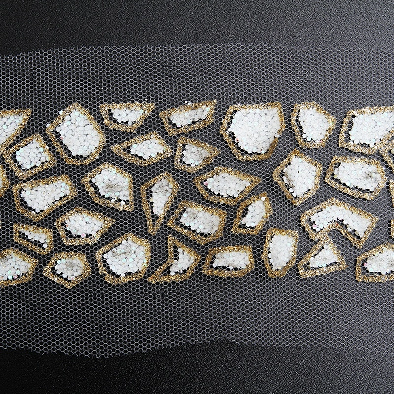 Fashion hand bronzing manual bar code lace clothing accessories