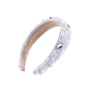 wholesale beads girl rhinestones headgear bride hair band party designer hairband hair accessories luxury women baroque headband