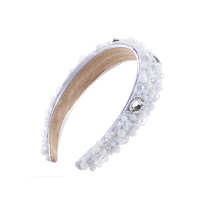 wholesale beads girl rhinestones headgear bride hair band party designer hairband hair accessories luxury women baroque headband