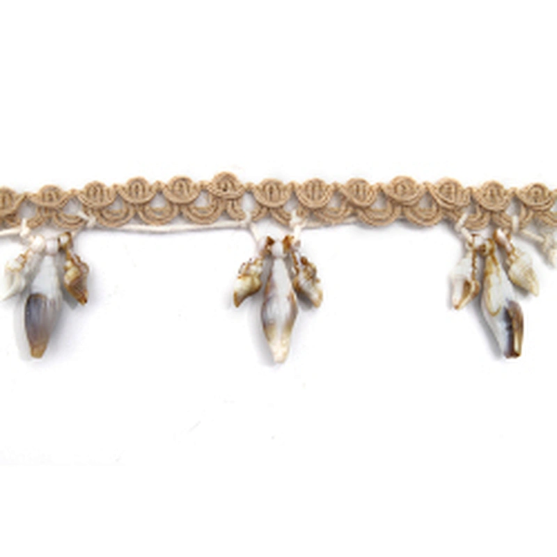 Wholesale tassels lace trim for garment rhinestone Pearl fringe tassel trimming  jute tassel trim